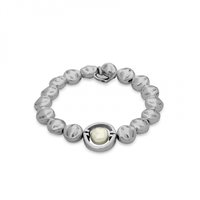 Bracciale Ciclon Donna Blanco Perla in Lega metallica Cristallo 211106-40-0 - 211106-40-0